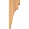 thumbnail image 3 of 5 1/2"W x 8"D x 20"H Mediterranean Smooth Corbel, Western Red Cedar, 3 of 9