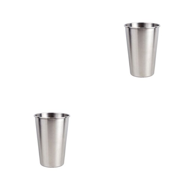 Yuarrent Taza de Camping de acero inoxidable de 350ml/500ml, taza para Bar en casa, senderismo al aire libre, taza portátil para beber té, café y Type1 NO1 Yuarrent CBP083809