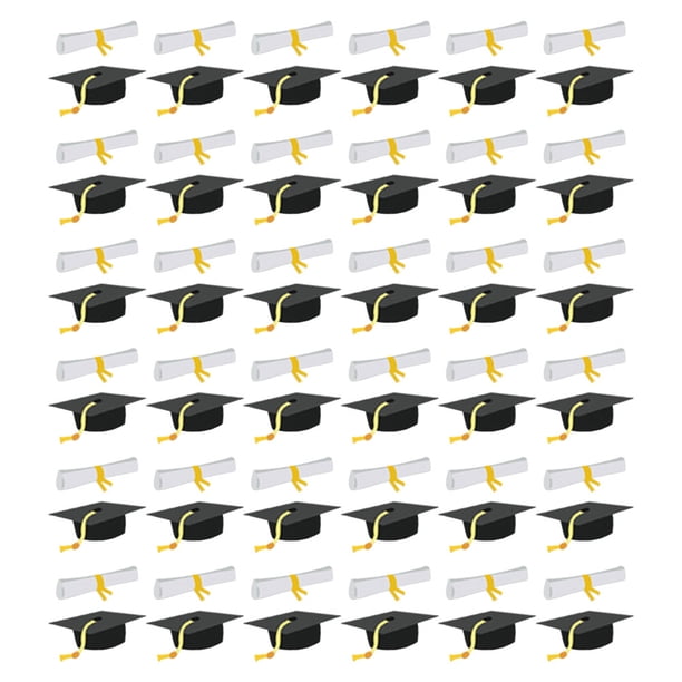 KAKOWELY paquete de confeti para decoración de aula de fiesta de graduación, birrete de graduación para ceremonias de graduación de 2025, fiesta de secundaria
