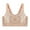 Khaki, variant on RMGVDSD Comfort Womens Bras Big Breasts Make You Look Smaller Thin Seamless Full Cup Side Breasts Collecting Bra Push Up Support Bralette