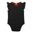 thumbnail image 3 of Newborn & Infant Black/Orange San Francisco Giants Three-Piece Love of Baseball Bib Bodysuit & Booties Set, 3 of 5