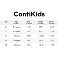 thumbnail image 5 of ContiKids Little Girls Ruffle Long Sleeve Polka Dot Pattern Casual Purple Dress with Front Pockets 3-4 Years, 5 of 5