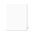 thumbnail image 1 of Style Legal Side Tab Divider- Title: 24- Letter- White- 25/Pack, 1 of 1
