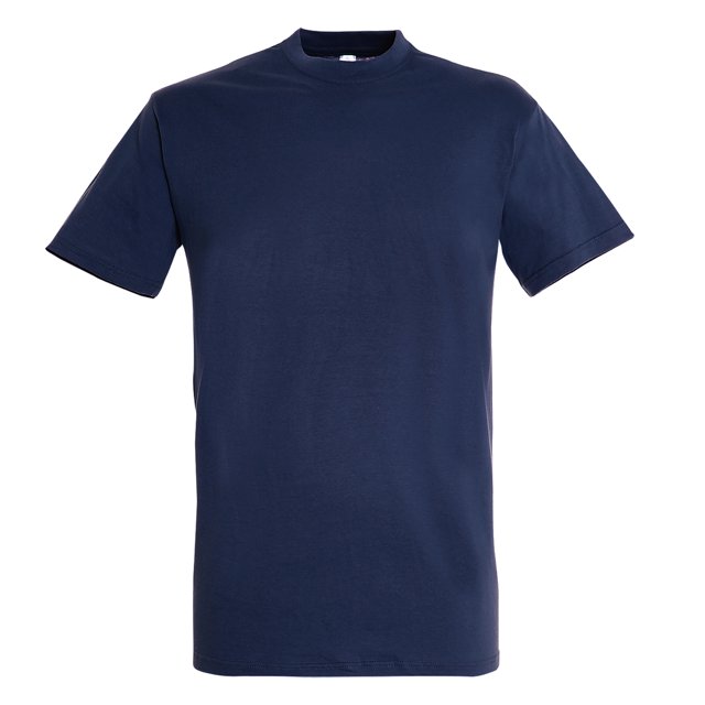 SOLS - Camiseta de manga corta modelo Regent para hombre (Denim)