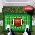 thumbnail image 4 of Football and Rugby Field Design Non- Decorative Carpet for Sports Theme Living Room Dining Dorm Bedroom Area Mats, 4 of 4