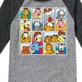 thumbnail image 3 of Garfield - Friends - Toddler And Youth Raglan Graphic T-Shirt, 3 of 4