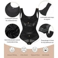 thumbnail image 6 of MANIFIQUE 2 Packs Thong Bodysuit for Women Tummy Control Shapewear Open Bust Body Shaper, 6 of 6