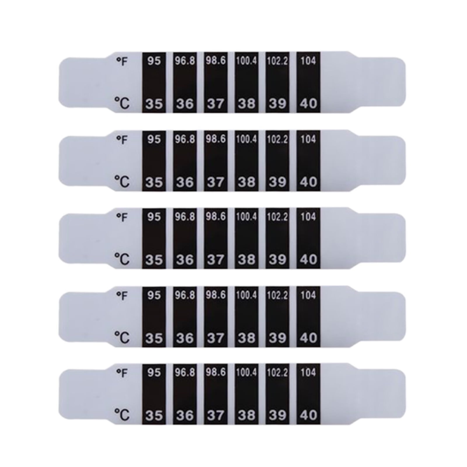 5Pc forehead Children Digital Temperature Sensing forehead instant Read