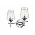 thumbnail image 3 of ML Lighting Ashford - 2 Light Vanity Light 10.75 Inches Tall and 13.75 Inches Wide - Chrome, 3 of 4