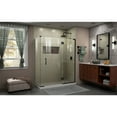 thumbnail image 5 of DreamLine Unidoor-X 59 1/2 in. W x 34 3/8 in. D x 72 in. H Frameless Hinged Shower Enclosure in Satin Black, 5 of 12
