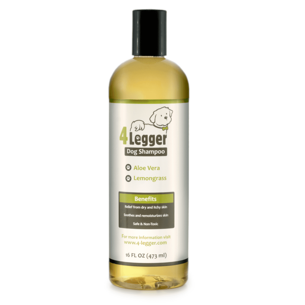 4Legger USDA Certified Organic Dog Shampoo with Aloe and