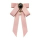 thumbnail image 5 of Broche de pajarita, corbata de lazo preatada, broche de corbata a la moda para mujer, Pin Bowknot Rosa, 5 of 8
