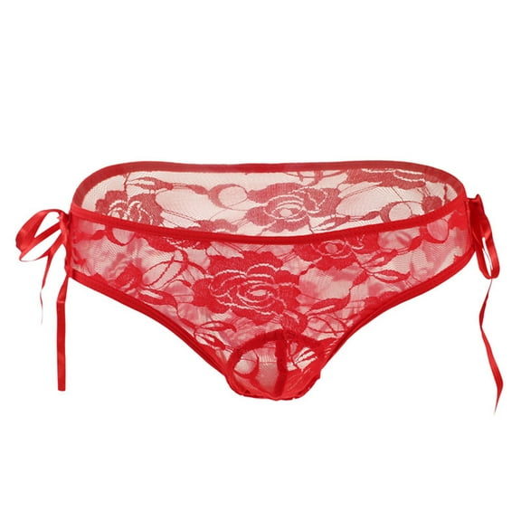 Bigersell Leakproof Underwear for Women Clearance Women's Cotton Underwear Boy Shorts Panty Style P-379 Cotton Boyshort Panties Thong Bikini Sets Ladies Briefs Mid Waist Women's Bikini Panties Red M