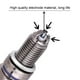 thumbnail image 4 of Bujía D8TC de 3 electrodos para motocicletas, scooters, cuatriciclos, CG 125, 150, 200 cc, CF250, 4 of 8