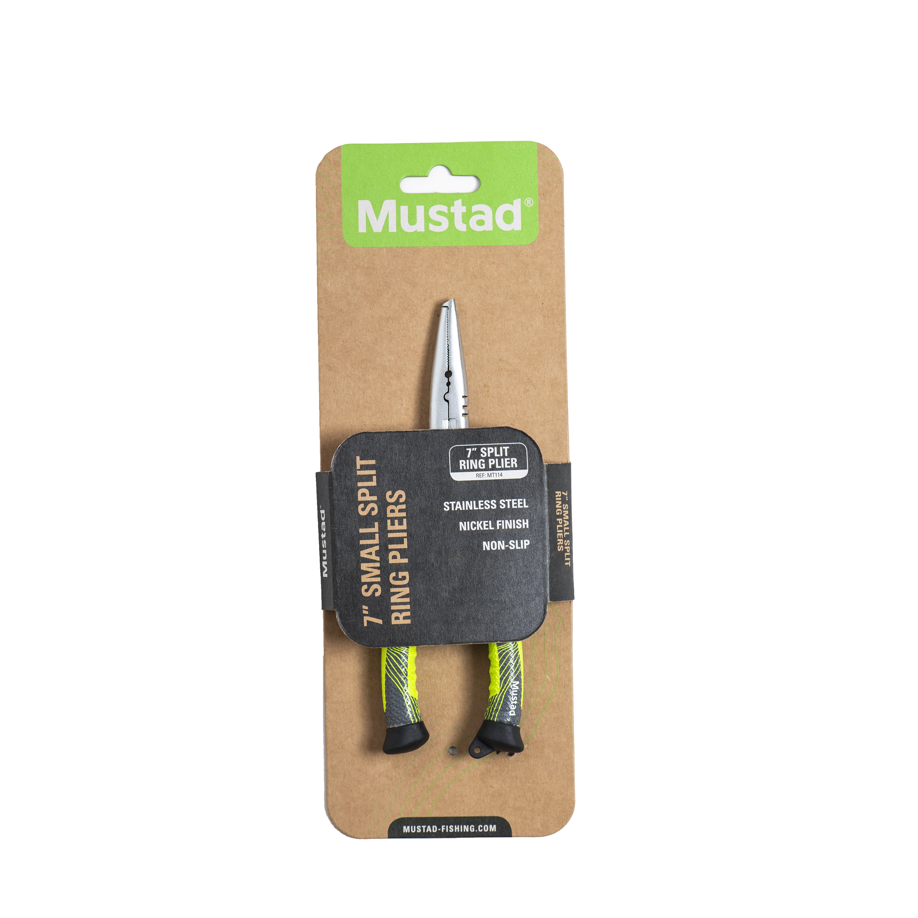 Mustad Greenline Small Split Ring Plier (Stainless Steel) - Size: 7"