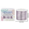 thumbnail image 5 of 10 Gauge 80FT Tarnish Resistant Jewelry Craft Wire Bendable Aluminum Sculpting Metal Wire for Jewelry Craft Beading Work Lilac, 5 of 6