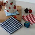 thumbnail image 5 of Baywell Square Plaid Pattern Cloth Design Coasters, 5 of 9