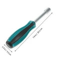 thumbnail image 2 of unbranded Nut Driver Metálico Con Perforado Y Mango De Goma Para Mayor Torque Y Agarre, 2 of 6