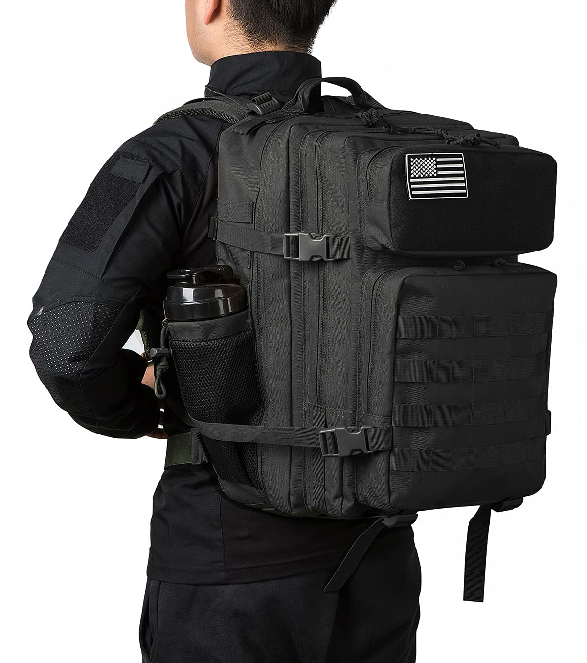 Haadid 45L Tactical backpack & Tactical Toiletry Bag