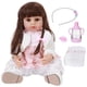 thumbnail image 2 of Muñeca Infantil ANGGREK de Silicona de Cuerpo Completo 55 cm Regalo Impermeable para Niños, 2 of 8