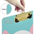 thumbnail image 4 of FMSHPON Axolotl Cartoon Clipboard Hardboard Wood Nursing Clip Board and Pull for Standard A4 Letter 13x9 inches, 4 of 5