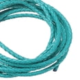 thumbnail image 3 of Uxcell 2.19 Yards 3mm Dia Leather Cord Braided String for DIY Crafts, Blue 1Pack, 3 of 6