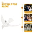 thumbnail image 3 of unbranded 4Ud Colibrí Transparente Adorno Colgante Para De Interiores Y, 3 of 8