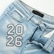 thumbnail image 2 of ColoMX 4 parches con el número 2026, apliques bordados de chenilla para planchar, para ropa, sombreros, mochilas, bolsos, chaquetas, decoración de graduación de 2026., 2 of 7