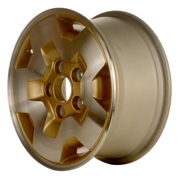 Remanufactured Machined and Painted Sparkle Gold Aluminum Wheel 15 x 7 12368966 fits 1995-2005 Chevrolet Blazer::4WD Only