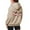 Beige, variant on Christmas Gnome Hoodies for Women 2025 Long Sleeve Zip Up Graphic Hooded Sweatshirt with Pockets Jacket Coat