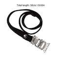 thumbnail image 2 of Minkissy 4 Pcs Adjustable Bicycle Carrying Strap Nylon with Steel Buckle Black, 2 of 7