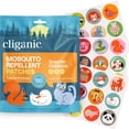 thumbnail image 1 of Pegatinas repelentes de mosquitos Cliganic Animal Patches, paquete de 180, 1 of 5