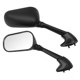 thumbnail image 3 of Cherk 1 Pair Motorcycle Scooter E-bike Black Rear View Mirrors Back Side Mirror For Yamaha Yzf R6s 2006 R6s 2007 2008 2009, 3 of 5