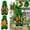 2Pcs St. Patrick's Day Gnome Under $5 A1, variant on St. Patrick's Day Gnome, Yrmaups St. Patrick's Day Gnome, Irish Green Clover Faceless Doll for Holiday Decor, Festive Tabletop Ornament for Home and Office, Soft Fabric Gnome for Mantel