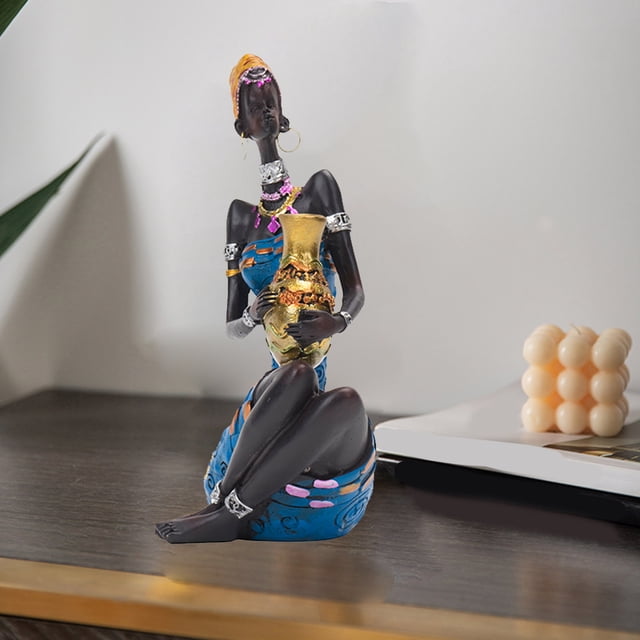 Discover The Spirit In Your Home Resin Statues Of Traditional Women Adding Exotic Flair To Your Living Space