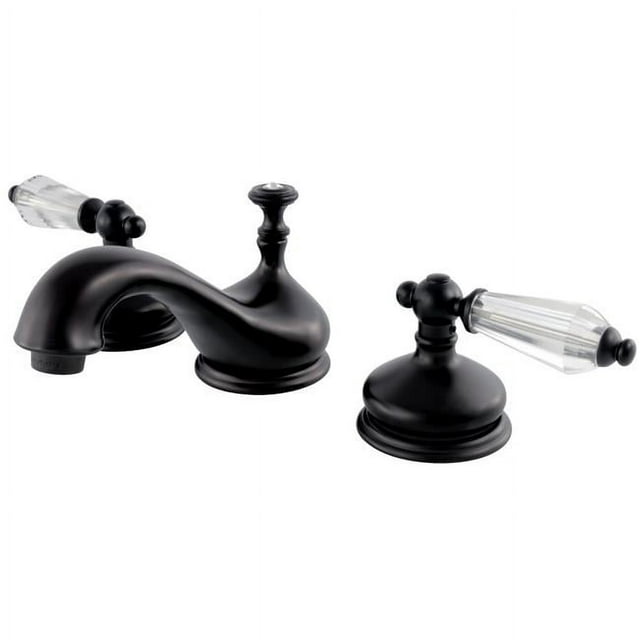 Kingston Brass KS1165WLL Robinet de Lavabo à Large Diffusion avec Bonde en Laiton