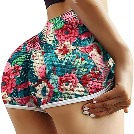 

HUPOM Women Shorts For Summer Women Shorts For Summer Bike High Waist Rise Short Work Multicolor L