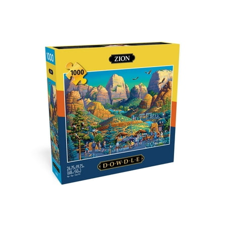 Buffalo Games 1000-Piece Dowdle Zion Interlocking Jigsaw Puzzle