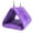 Purple, variant on Bird Bed Hanging Bird Warm Sleeping Bird Bed With Hooks For Cage Hanging Happy Hut For Conure Lovebird Bird Small Gazebo Birdhouse outside Hanging Hole Hole 1 1/8 Nesting Boxes Chicken Metal Kits for