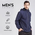 thumbnail image 2 of Transition jacket, men's softshell jacket with hood, outdoor jacket, men's windproof jacket, splash-proof jacket, 2 of 5