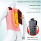 thumbnail image 4 of Ganfancp Invierno Caliente Hombres Mujeres Calefacción Chaleco Usb Infrarrojos Flexible Chaqueta Al Aire Libre Ofertas Del Día Liquidación 1X Chaleco Térmico, 4 of 7
