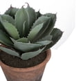 thumbnail image 2 of A&B Home 10-inch Green and Brown Potted Plush Cactus, 2 of 5