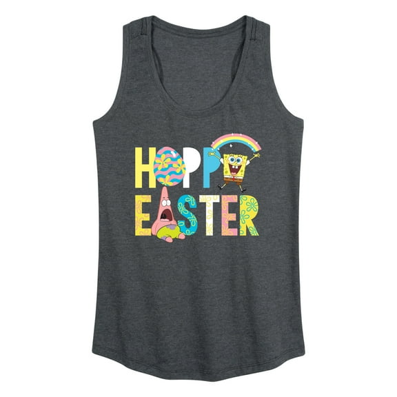 SpongeBob Squarepants - Hoppy Easter Icons - Women's Racerback Tank Top