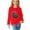 Red, variant on Zwiiyzr Toddler Baby Girl Long Sleeve Sweatshirt Crew Neck Tops Basic Solid Color Sweater Shirts Kid Fall Clothes 3-14 Years Olive Green