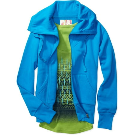 Op - Juniors' Zip Hoodie and Bonus Racerback Tank