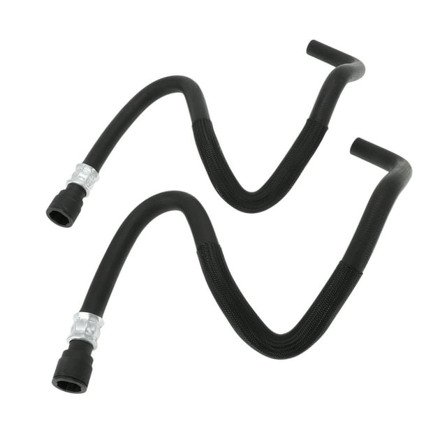 Unique Bargains 2pcs HVAC Engine Heater Outlet Hose and Heater Inlet Hose for Chevrolet Silverado 1500 2014-2018 No.23126442/23126443 Heater Hose Radiator Hose for GMC Sierra 1500 2014-2018