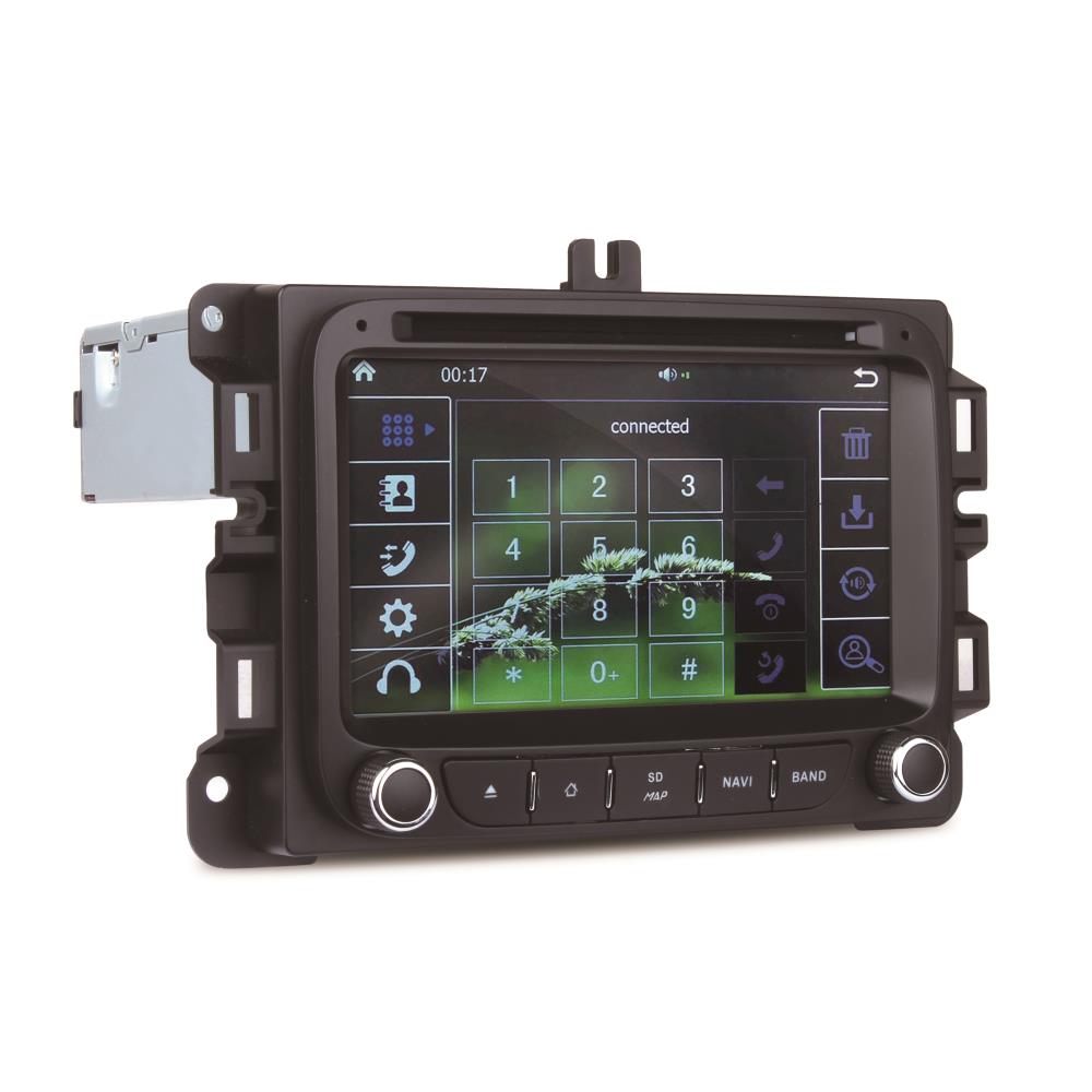 PYLE PJEEPREN16 - Jeep Renegade HeadUnit Car Stereo - Receiver System 2015/2016, Bluetooth Wireless, CD/DVD Player, 7'' HD Touchscreen Display, AM/FM Radio, Single DIN - image 3 of 5