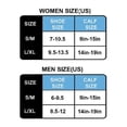 thumbnail image 2 of 6 Pairs Compression Socks for Women & Men, Socks for Running, Cycling, Athletic (L/XL), 2 of 8
