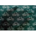 thumbnail image 4 of oneOone Cotton Silk Fabric Dot & Bicycle Block Printed Craft Fabric BTY 42 Inch Wide, 4 of 4