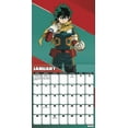thumbnail image 2 of Trends International 2026 My Hero Academia Wall Calendar & Push Pins, 2 of 5